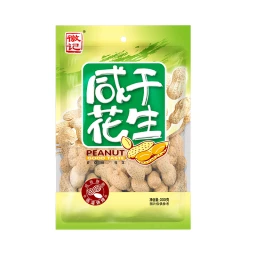 HUI JI Getrocknete, gesalzene Erdnüsse 300g