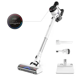 Tineco Pure ONE S15 Smart Cordless Vacuum Cleaner, Stick Vacuum with ZeroTangle Brush & Fade-Free Suction, Deep Clean for Hard Floor & Carpets, Pet Hair Cleaning with Led Headlights