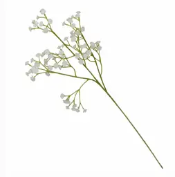 Candlelight Artificial Gypsophila Flower Stem White 62cm