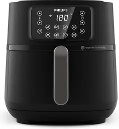 Philips Connected 5000 Airfryer - HD9285/90 - 7.2L XXL (1,4 kg) - Rapid Air Technologie - Zwart