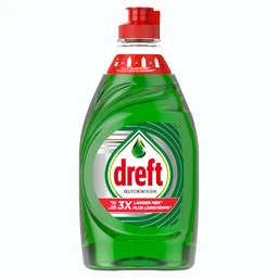 Dreft Quickwash Original Vloeibaar Met Tot 3x Sneller Schoonmaken Van Het Vet 350ml