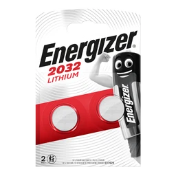 Energizer CR2032 Lithium Coin Batteries – Pack of 2