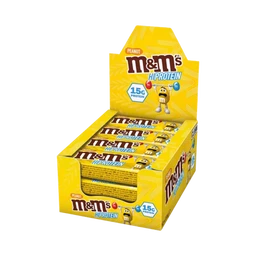 M&Ms Hi-Protein Barre protéinée à la cacahuète - 12 x 51 g
