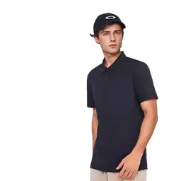 ochama [100 Series Cloud Sense Quick Dry] Sports Short Sleeve Polo Shirt Men's RunningFitness Outdoor Summer Black M