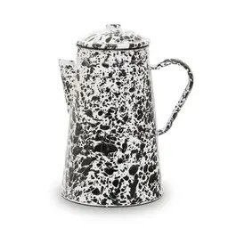 Maison by Premier Elegant Design Black And White Patterned Teapot, Durable Design Tea Pot For Dining Table, Practical Tea Pot