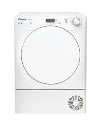 CANDY Smart Condenser Tumble Dryer CSE C10LF-80， 10kg， B Class Energy Rated， White
