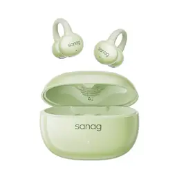 Sanag Z60S Ear Clip  Earbuds Wireless Outdoor Sports TWS Earphones Open Ear Headphones S-Z60S-CL-Headphones-Green