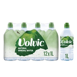 Volvic Mineral Water 12x1L