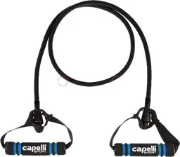 Ruban de résistance lourd - Latex  
120cm  
Rubans de résistance avec poignées, Ruban de résistance unique, Bandes d'exercice avec poignées, pour l'entraînement de résistance, la kinésithérapie, les entraînements à domicile, la remise en forme, le Pilates