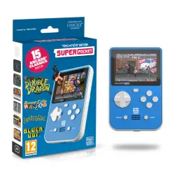 Technos Super Pocket Gaming Handheld 15 Spiele Retro Gaming