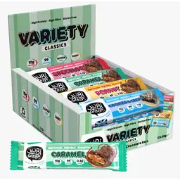 YuBi Protein Bars Classic Variety Box - 12 x 35 g