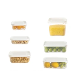 COOKER KING Contenants de stockage des aliments et de préparation des repas réutilisables pour l'organisation de la cuisine Ensemble de cuisine en plastique