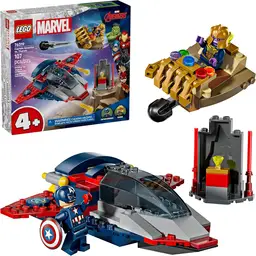 LEGO Marvel Super Heroes 76319 Captain America vs. Thanos