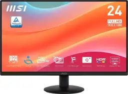 MSI PRO MP242L 24" Gaming Monitor | Full HD | IPS