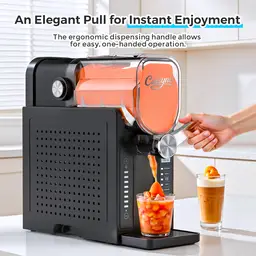 Cuisync Slushie & Frozen Drink Maker with 6 Presets and LED Display, No Ice Needed, Perfect for Frozen Margaritas, Frappes, Smoothies and Shakes