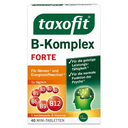 TAXOFIT Vitamin B-Komplex Tabletten 40 St.