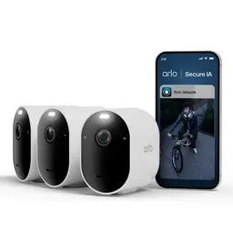 Arlo Pack de 3 caméras extérieur 2K+ Pro6