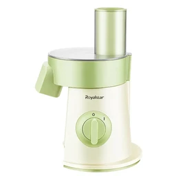 Royalstar Coupe-légumes à 3 lames en acier inoxydable 304, 200 W - Vert