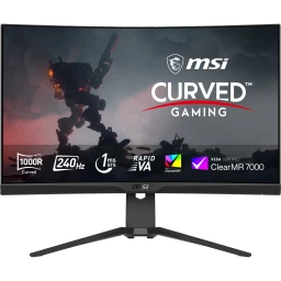 MSI MPG 275CQRXF 27" Curved QHD 240Hz 0.5ms USB-C Gaming Monitor