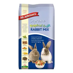 Mr Johnsons Supreme Tropical Fruit Rabbit Mix 900g