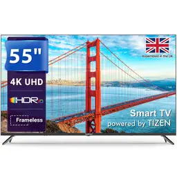 TeeView 55"  UHD Smart Tizen OS TV-TV55QUT(Dolby Audio,Gaming Hub)