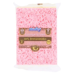 Minky Sponge Wipes 2 Packs