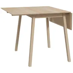 Homcom Dining Table Folding Natural Wood