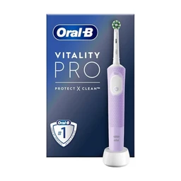 Oral-B Vitality Pro D103 elektrische Zahnbürste Protect X Clean, lilaviolett