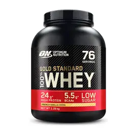 Opimum Nutrition Gold Standard 100 % Whey Protéine saveur vanille crémeuse - 2,27 kg 