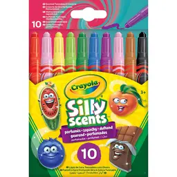 Crayola 10 Pack Silly Scents Twistables Crayons