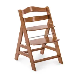 Hauck Alpha Plus High Chair - Walnut