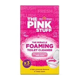 Star Drops The Pink Stuff The Miracle Foaming Toilet Cleaner 3 x 100g (300g)