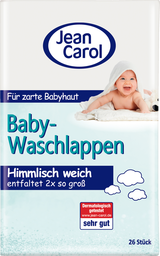 Jean Carol Baby face towel (cloud & sheep style) 26 pieces