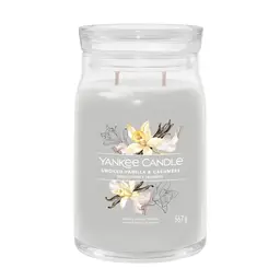 Yankee Candle Signature Jar Smoked Vanilla Cashmere 567g