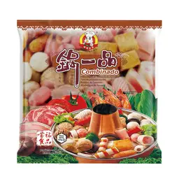 Meng Fu Guoyipin Assortiment de boulettes pour fondue chinoise 4 saveurs - 500 g