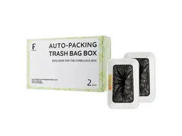 Furbulous Automatische Müllbeutel zum Verschließen - 2er-Pack - für Furbulous Automatische Katzenklo - nachfüllbar - aus umweltfreundlichem Material