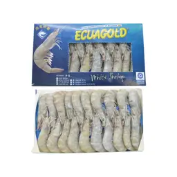 Frozen HOSO Raw Shrimp Block 30/40 1kg