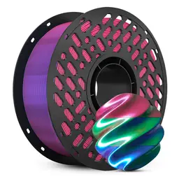 CAILAB 3D Printer Filament PLA Silk Tri-Color - Red&Green&Blue