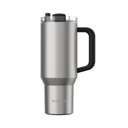BUFFi5 JOY Smooth Sip Tumbler with Lid and Straw, Stainless Steel Vacuum Insulated, For Water/Iced Tea/Coffee/Smoothie and More