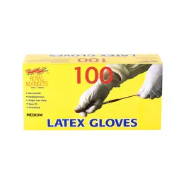 Royal Markets Extra Large Latex Gloves, pack of 100