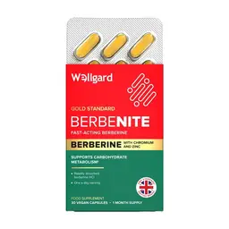 Wellgard Berbenite – Fast-Acting Metabolic Support - 30 Vegan Capsules