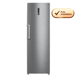 Midea MDRD502MTE46 60cm Wide 185cm Fridge - Inox - E Rated