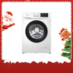 TCL Washing Machine Slim, 6 kg, Only 45cm Deep, with BLDC Inverter Motor, Steam Wash, Quick Wash 15mn, Auto Weight, Add Garment [Energy Class B] FF1006WB0
