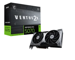 VGA PCIE16 RTX5070 12GB GDDR7 RTX5070 12G VENTUS 2X OC MSI