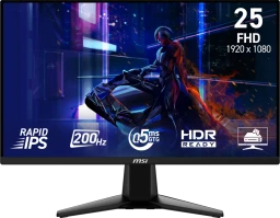 MSI MAG 255F E20 Gaming Monitor | FHD | 200Hz Refresh Rate | Rapid IPS | Adaptive Sync