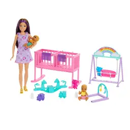 Barbie Skipper Twinning Nursery Playset