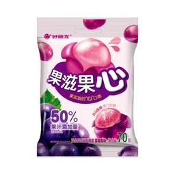 Orion Lotte Koala's March Frucht-Herz-Schlecken weiches Bonbon Trauben-Geschmack 70g