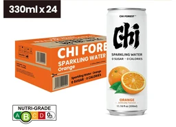 Genki Forest Sprudelwasser mit Zitrusgeschmack 24x330ml