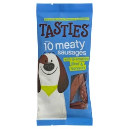 Tasties Beef & Venison Sausages 60g