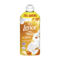 LENOR Goldene Orchidee Duft Weichspüler, 82 Waschladungen (1,722l), Langanhaltende entspannende Frische